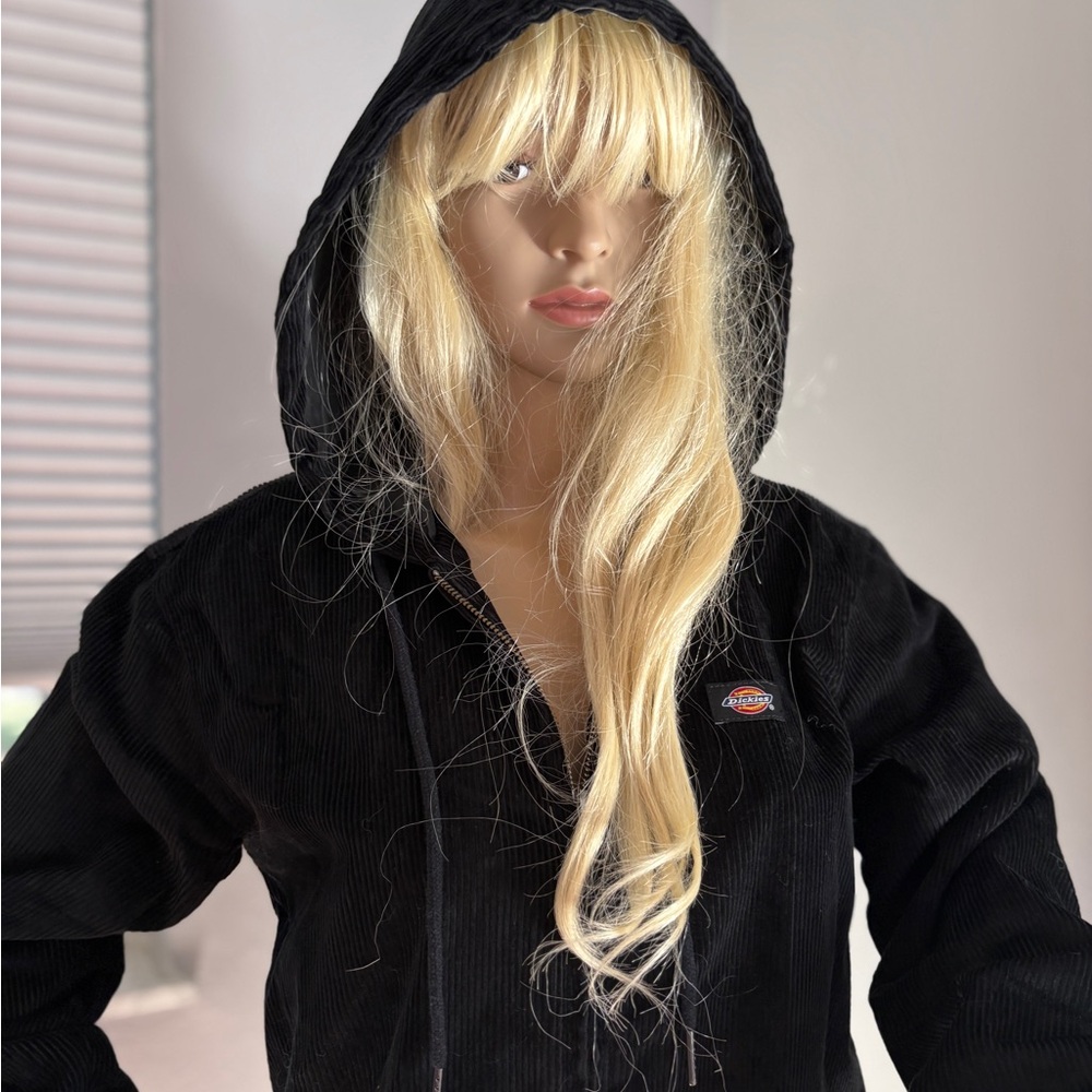 Dickies Black Corduroy Jacket with Logo